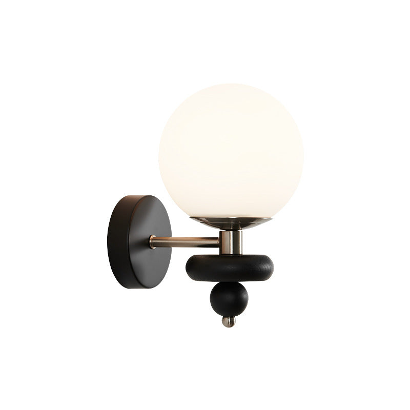 Grenverk vägglampa tänd