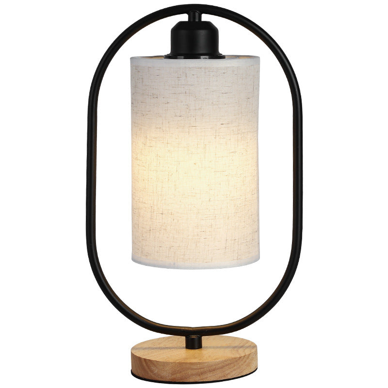 Lykta lampa tänd
